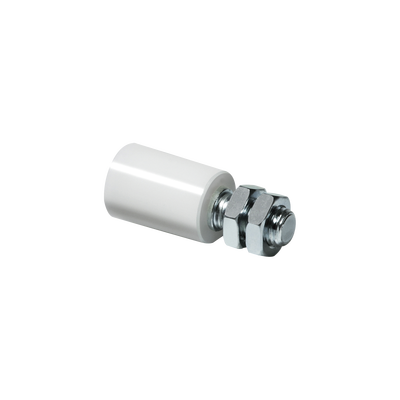 230 - Rodillo de Nylon 25 MM  / Cuerpo de Acero Galvanizado