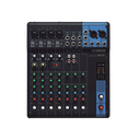 Mezcladora de Audio | 10 Canales | 4 Entradas de Micrófono | 3 Entradas de Línea Estéreo | Phantom Power