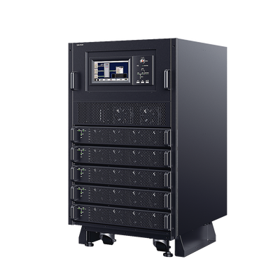 [SM040K100P4M] UPS Modular Trifásico Escalable de 40 kVA/40 kW, Topología Online Doble Conversión, Voltaje de 208/220 Vca de L-L, Respaldo de 4 Minutos al 100% de Carga, Incluye Módulo y Banco de Baterías