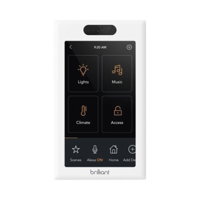 [BHA120USWH1C] Control de iluminación touch desde su pantalla en pared