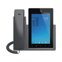 Teléfono IP Android 11, 16 líneas SIP con 16 cuentas, pantalla táctil  7", puertos Gigabit, Wi-Fi, Bluetooth, PoE, codec Opus, IPV4/IPV6 con gestión en la nube GDMS