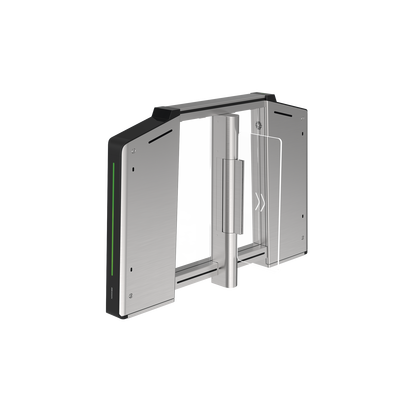 [DS-K3B631TX-L/MPIQL-DP65] Torniquete Inteligente IZQUIERDO con Reconocimiento Facial Incluido /  12,000,000 MCBF / 20 Pares de IR para Detección de Peatón /  Controlador Incluido / Acero Inoxidable SUS304 / Carril de 65 cms