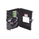 Cierre de Empalme para 24 Fusiones de Fibra Óptica, Interior/Exterior, con 16 Acopladores SC/APC y Splitter 1x16 SC/APC Incluido, IP65