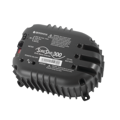 [SI-300-115V-UL] Inversor de Onda Sinusoidal Pura SureSine 300 W / 12 VCC a 110 VCA / 85-90% Eficiencia / Uso Industrial / Certificación UL