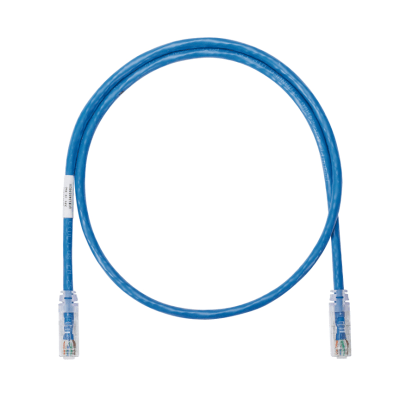 [NK6PC40BUY] Cable de Parcheo UTP Categoría 6, con Plug Modular en Cada Extremo - 12.19 Metros (40 Pies) - Azul
