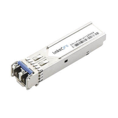 [LP-IND-SFP-10G-MM-550] Transceptor Óptico Industrial SFP+ (Mini-Gbic) / Multimodo 850 nm / 10 Gbps / 10GBASE-SR / Conectores LC/UPC Dúplex / DDM / Hasta 550 m