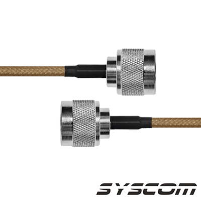 [SN142KN110] Jumper con Cable LP142 de 110 cm (43.31 pulgadas), con Conectores N Macho a N Macho.