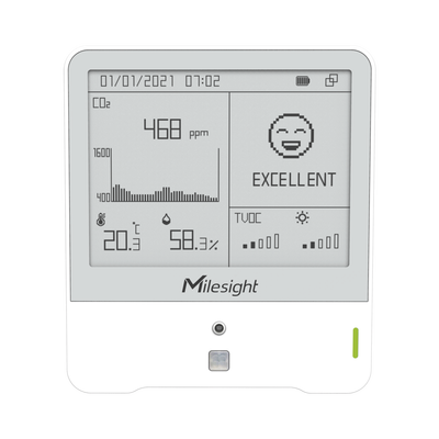 Monitor Ambiental con Display para Temperatura, Humedad y COâ‚‚ con LoRaWAN
