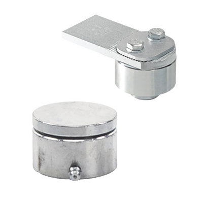 [1080-0415-001] 85M + 87M / Kit de Bivelo y Tejuelo Medianos Para Puertas de Hasta 450 Kg