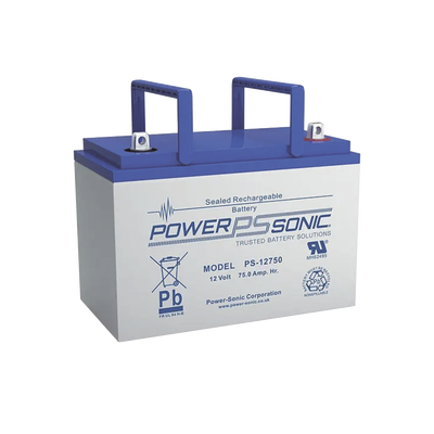 [PS-12750-T6] Batería 12V, 78.6AH, Para Respaldo, Tecnologías AGM/VRLA, 10-12 Años Vida Útil, Terminales T6, Reconocida UL