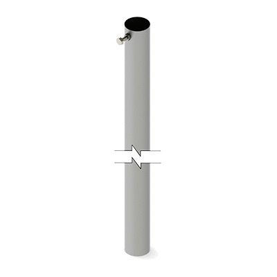 [SLM-3] Mástil de 3 metros, 1-1/4" Diam. (Requiere accesorios de Instalación).