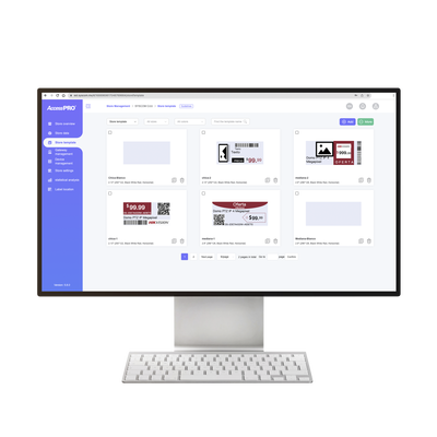 [AP-TAG-CLOUD/1S-1Y] Licencia Anual Para Gestión de AccessPro ESL Cloud / Etiqueta de Tinta Electrónica / ESL / 100% Nube / 1 Tienda