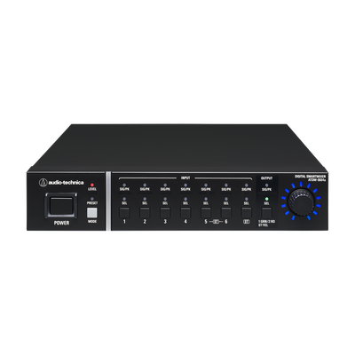 [ATDM-0604A] MEZCLADOR DIGITAL AUTOMÁTICO SMARTMIXER DE 6 CANALES CON CANCELACIÓN DE ECO.