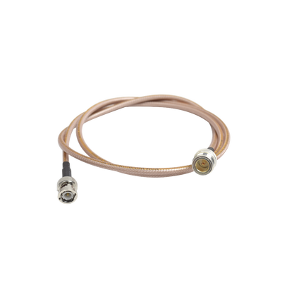 Jumper Fabricado con Cable LP-142 Conectores BNC/N Hembra de 110 cm (43.31 Pulgadas).