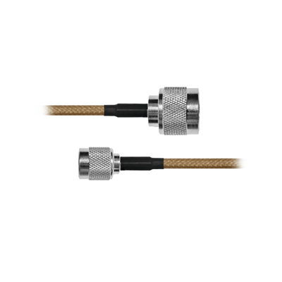 [SN-142-TNC-30] Cable RG142, con conductores N Macho / TNC Macho de 30 cm.