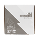 Cable Fotovoltaico Negro / Cobre Estañado / 6 mm² (10 AWG) / 2000V / Rollo de 100m / / UL 4703 y TUV