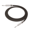 Cable de Audio | Plug 1/4 in a Plug 1/4 in Mono | Carcasa Cromada | Conectores Seetronic | Ideal para Instrumentos | Longitud 3m