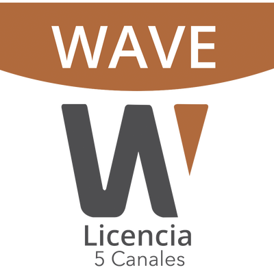 [WAVE-PRO-05] Licencia de 5 Canales de Wisenet Wave Profesional