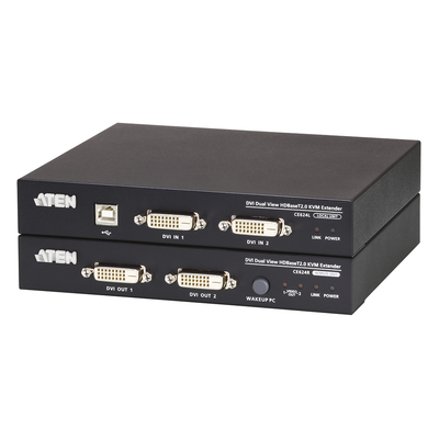 [CE624] Extensor KVM | HDBaseT™ | 2.0 DVI dual display USB |  1920 x 1200 a 100m