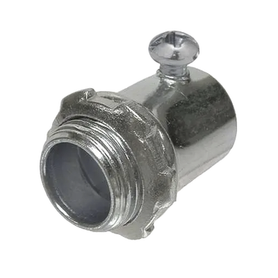 [HUB-2003] Conector de 3/4" (19 mm) para Pared Delgada con Tornillo.