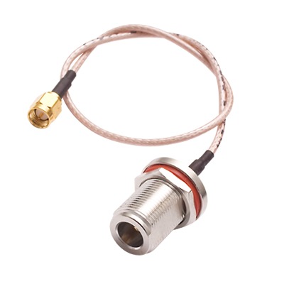 [SNH-316-SMAI-30] Cable RG-316. Conectores N HEMBRA/SMC MACHO INVERSO.