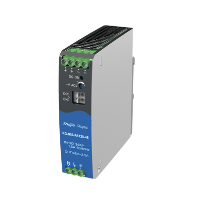 [RG-NIS-PA120-48] Fuente de Alimentación AC/DC 120W DIN-RAIL para Switch Industrial