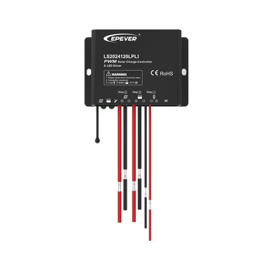 Controlador Solar de Carga y Descarga PWM 12/24V 20A