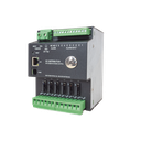 Fuente de distribución de 6 salidas, control y monitoreo Ethernet, Vo: 10-60V Dc, para montaje en riel din