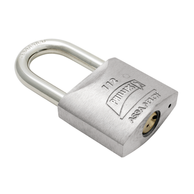 [MX123] Candado Metálico de Gancho Largo / Llave PH-32 para 4 pernos de combinación / Cuenta con barreno para salida de agua.