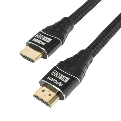 [EP-RH-4K-1.8M] Cable HDMI de 1.8 Metros (5.91 Pies) | Alta Definición | Longitud | Versión 2.0 | Alta Velocidad 18Gbps | 4K@60Hz | Conectores Chapados en Oro | Tipo Redondo