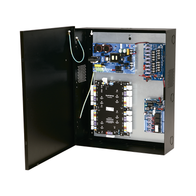 [T1SPK34] Kit de Fuente, 12 Vcc, 6 A, 72 W, Con Controlador de Acceso, Regulador de Voltaje, Distribuidor de 8 Salidas, Contiene AL600ULXB, ACM8,VR6, PDS8