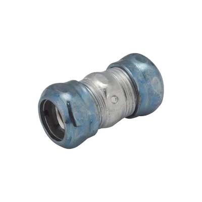 [HUB-2923RT] Cople Compresión Hermético de Acero Galvanizado para Pared Delgada de 3/4" .