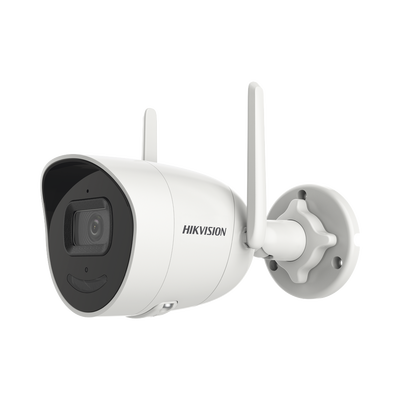 [DS-2CV2021G2-IDW(W)] Bala IP 2 Megapixel / Lente 2.8 mm / 30 mts IR / Exterior IP66 / Wi-Fi / ACUSENSE Lite / WDR 80 dB / H.265+ / Micrófono y Bocina Interconstruido / Micro SD / Se Conecta Directo a la App de Hik-Connect