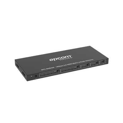 [EPC-MXB42A] Matricial HDMI | 4x2 | 4K2K@60Hz | HDR | YCbCr 4:4:4 | EDID Auto | Extractor de Audio | Salida de audio análoga y digitalizados | HDCP 2.2 | 18 Gbps