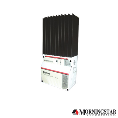 [TS-60] Controlador de Carga Solar TriStar PWM 60 A / 12V 24V 48V / Puerto RS-232 / Hasta 4 kW / Disipador de Calor / 7 Preajustes