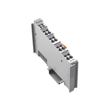 Módulo Final / Sistema I/O 750 / Carril DIN-35 / 12 mm Ancho / Gris Claro / IP20 / -40°C a +85°C / Policarbonato-Poliamida 6.6