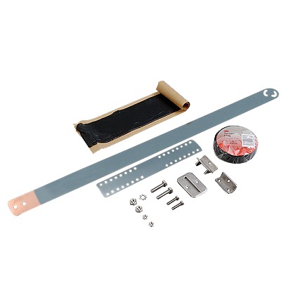 [UNIKIT2CT] Kit de Aterrizaje Para Cables Coaxiales (Cobre o Latón) de Diametro de 1/4" a 2-1/8"