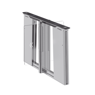[DS-K3B961TX-M/DPIQL-DP90] Torniquete con Reconocimiento Facial y Lector QR Embebidos / CENTRAL / 100 mil usuarios / Carril de 90 Cms / Requiere Torniquete Izquierdo y Derecho