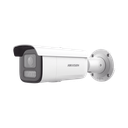 [Dual Light + 2 Micrófonos Integrados] Bala IP 4 Megapixel / Lente Mot. 2.8 a 12 mm / 60 mts Luz Blanca + 60 mts IR / ACUSENSE / Exterior IP67 / IK10 / WDR 120 dB / PoE+ / ONVIF / Alarmas I/O / Micro SD / Metal / ACUSEEK