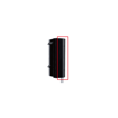 [BC4] Cubierta trasera para barrera montada a poste para barreras fotoelectricas Serie SL Optex