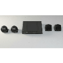 Kit DVR Móvil / 2 Cámaras Interior + 2 Cámaras Exterior / (1080p) / 4 Canales TURBOHD / Tecnología IA Integrada / Soporta 4G / GPS / Sensor G / Soporta 2 Memorias SD (512 GB total)