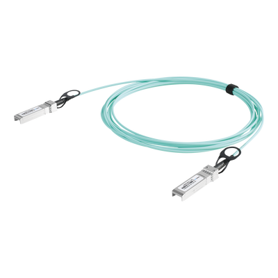 [LP-AOC-10G-15M] Cable AOC SFP+ de 1&10 Gbps a 1&10 Gbps / Cable de fibra óptica Activo / Longitud: 15 metros
