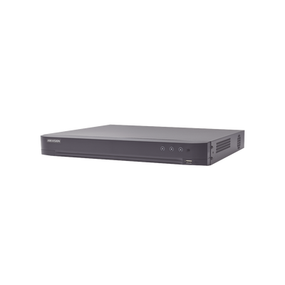 [IDS-7208HUHI-M2/A/X] DVR 8 Canales TURBOHD + 8 Canales IP / 8 Megapixel (4K) / Audio por Coaxitron / ACUSENSE / Reconocimiento Facial / 2 Bahías de Disco Duro / Salida de Video en 4K / H.265+ / Alarmas I/O