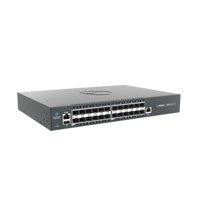 [MXEX3024XFXA00] Switch cnMatrix EX3024F Ideal para Distribución en una Red Empresarial / 24 Puertos de Fibra Óptica SFP+(10 Gbps) / Capa 2 y Capa 3 / Doble Fuente de Alimentación en Corriente Alterna / Gestión Gratuita Desde la Nube