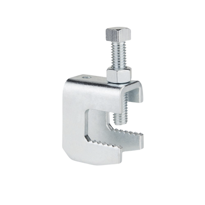 [SUTL-38-114] Mordaza de Acero Fija barras de 1 1/4", para varilla roscada de 3/8".