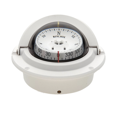 Brújula de Navegación Marítima Serie Voyager / Montaje Empotrado / 3" (76 mm) / Compensadores Integrados / Iluminación Nocturna NiteVu / Imán DirectiveForce / Montaje Fácil / 100% Reparable