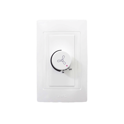 Dimmer Rotativo para Ventilador / 300 W 127 V CA / Color Blanco.