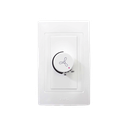 Dimmer Rotativo para Ventilador / 300 W 127 V CA / Color Blanco.
