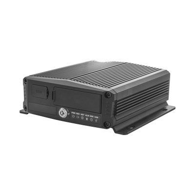 [XMR406NAHD] DVR Móvil / Multiplataforma / 4 Canales AHD + 2 canales IP/ Almacenamiento en Memoria Micro SD / H.265 / Chip IA Embebido / Soporta 4G / GPS