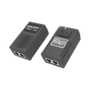 Adaptador de pared / Inyector PoE / 24 Vcc / 1 A / Controlado por chip IC / Protección contra OV, OC, SC, UV/  Fácil de instalar
